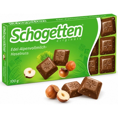 Schogetten Milk Chocolate Hazelnuts 100 g