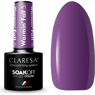 Claresa Gél lak Warmin´Fall 5 5 ml