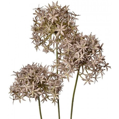 Umělá květina zelený okrasný česnek - 62 cm