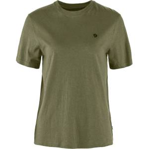 Fjällräven Дамска тениска Fjällräven Women's Hemp Blend T-Shirt - Green (916-1946-0514)