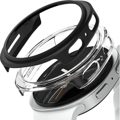 Ringke 2ks tenký kryt Samsung Galaxy Watch8 Classic čirý matně černý 161769