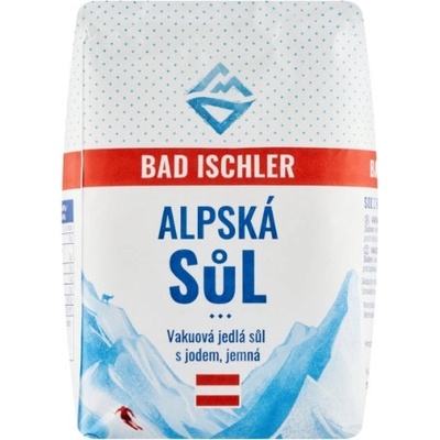 Bad Ischler Vakuová Jedlá Sůl s Jodem 1 kg – Zbozi.Blesk.cz