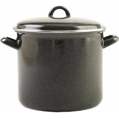 Olymp Hrnec s poklicí 24 cm 9 l černý granit