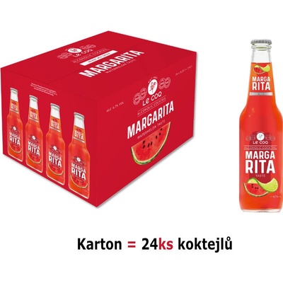 Le Coq Koktejl Margarita 4,7% 330 ml (karton)