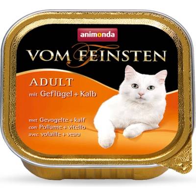 Animonda Vom Feinsten Adult Cat вкус: с птиче месо и телешко месо 100 г