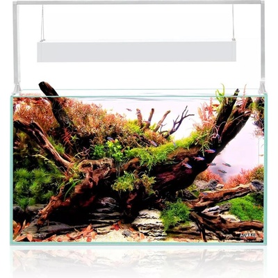 Aquael Ultrascape 60 akvarijní set Snow 64,8 l