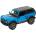 Kinsmart Метална количка Kinsmart Livery Edition - 2022 Ford Bronco, 1: 34, синя (54125)