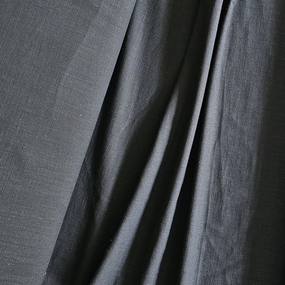 Oděvní len černý, šíře 140 cm 71029 Český výrobce