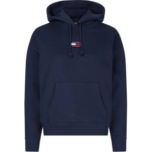 Tommy Hilfiger Суичър Tommy Jeans Badge Hoodie - TWILGHT NVY C87