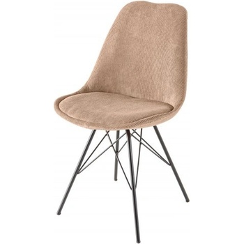 Ainnde Scandinavia Cord hnědá / černá 2 ks