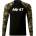 DRAGOWA FIT-T Тениска с дълъг ръкав AK47, woodland, 160 г/м2 (4533)