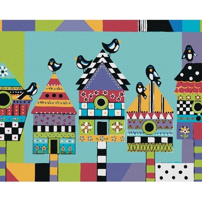 Zuty Malování podle čísel ZAMILOVANÝ PÁR V LONDÝNĚ