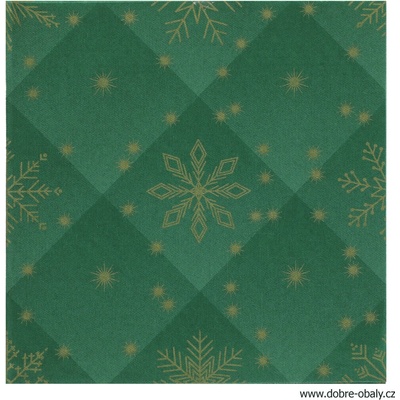 BioDunisoft Ubrousek RHOMBUS GREEN 60ks 100032216 40x40cm