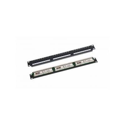 patch panel 1u/19 utp 24 port cat. 5e lsa (pk-u5-1)