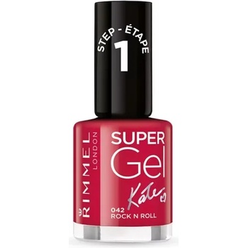 Rimmel Super Gel By Kate лак за нокти Woman 12 мл 042 Rock n Roll