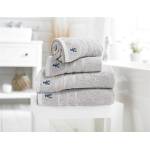 Lobster Creek Хавлиена кърпа Lobster Creek Combed Cotton Towels 550 GSM - Silver