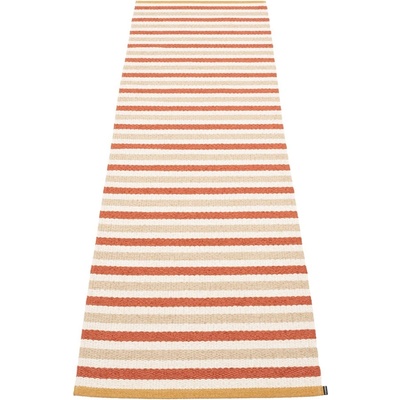 Pappelina Пътека за открито и закрито в тухлен и кремав цвят 70x240 cm Teo Brick - Pappelina (TE4C724)