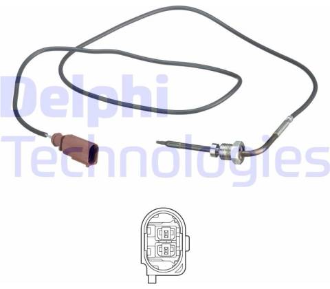 Čidlo teploty výfukových plynů DELPHI TS30169