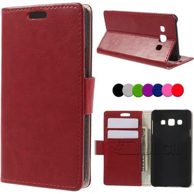 Samsung Galaxy A3 A300F Magnetic Wallet Калъф +Протектор