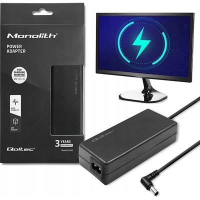 Napájecí adaptér pro monitor Qoltec 14 V 2,1 A 30 W
