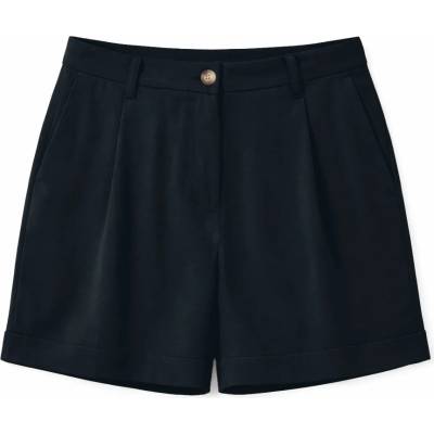 Mazine Дамски къси панталони Mazine Women's Pleated Viscose Shorts - Black - размер XS (112-4429-0111)