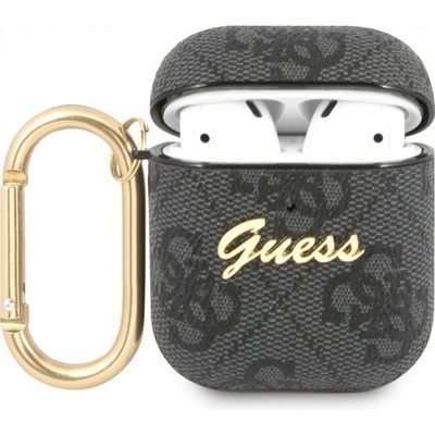 Guess 4G Script PC/PU puzdro pre Airpods 1/2 GUA24GSMK