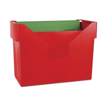 Image 1 of DONAU Архивен бокс Donau за вис. папки + 5бр. папки, червен (00250-А-ЧЕРВЕН)