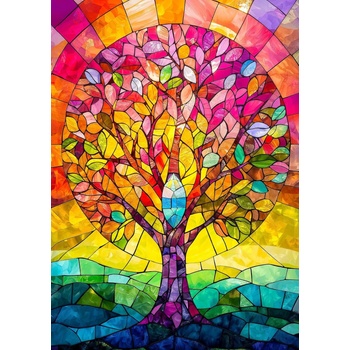 Enjoy - Puzzle Crystallized Tree - 1 000 piese