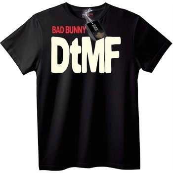 NOONEBRAND Тениска Bad Bunny DtMF - L, White