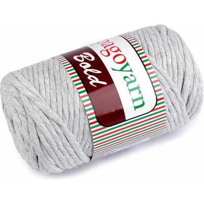 Špagetová pletací příze Bold 250 g - 6 (162) starorůžová sv.