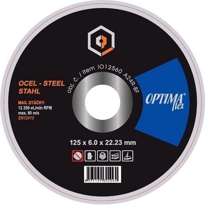 Optima Flex Kotouč brusný 125 x 6 mm IO12560