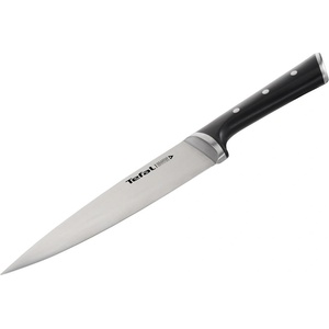 Tefal Кухненски нож Tefal K2320214, 20 см, неръждаема стомана, черен (K2320214)