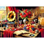 KS Games - Puzzle Silent Melody on a Baroque Table - 1 000 piese