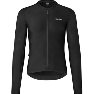 GripGrab Мъжка фланелка с къс ръкав за колоездене GripGrab PACR Long Sleeve Jersey Cycling jersey - Black - размер XXL (056-3869-0115)