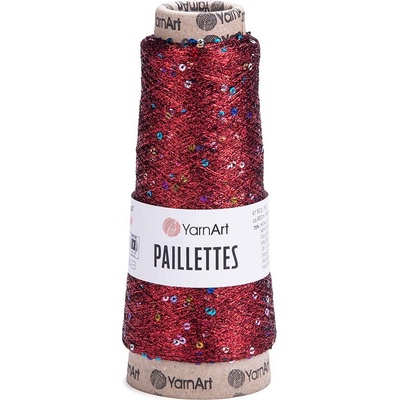 Yarn Art Paillettes 8006 červená