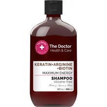 The Doctor Keratin+Arginine+Biotin Energizujúci šampón 355 ml