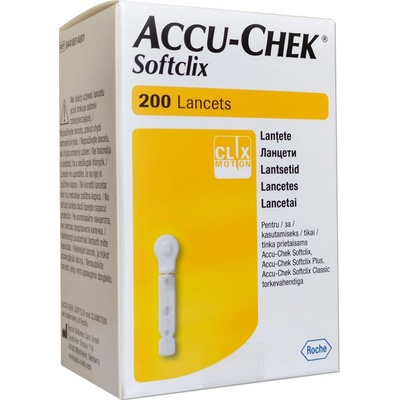 Roche Diagnostics ACCU-CHEK Softclix lancety 200ks