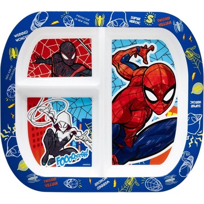 Stor Чиния с 3 отделения Stor - Spider-Man (83526)