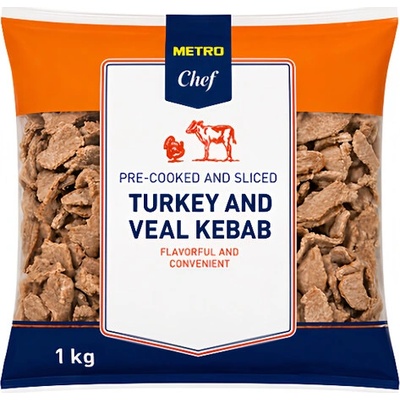 METRO Chef Hovězí kebab mražený 1 kg