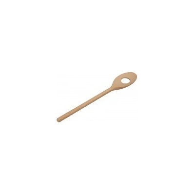DŘEVOTVAR Vařečka 30 cm velký otvor, oválná