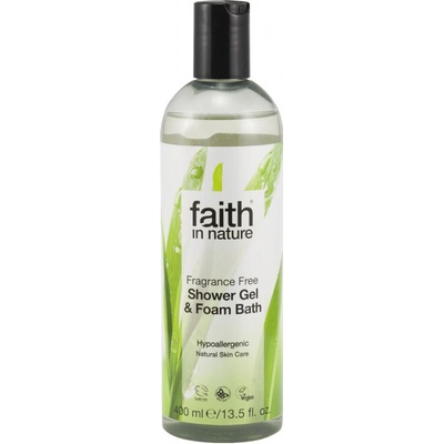 Faith in Nature sprchový gel bez parfemace hypoalergenní XL 400 ml