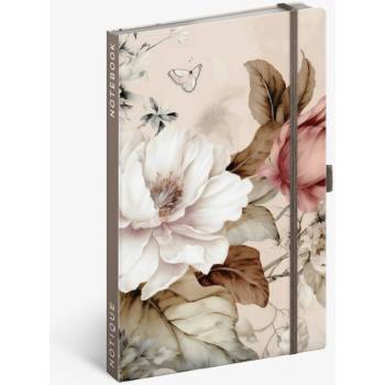 Notique Бележки за прахообразни цветя, подплатени, 13 x 21 см NOTIQUE | Lilav | Home | UNI