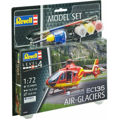 Revell Eurocopter EC 135 Air Glaciers ModelSet 64986 1:72