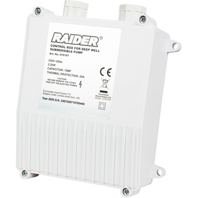 Raider Пусково табло за сондажни помпи до 2, 2 kW RD