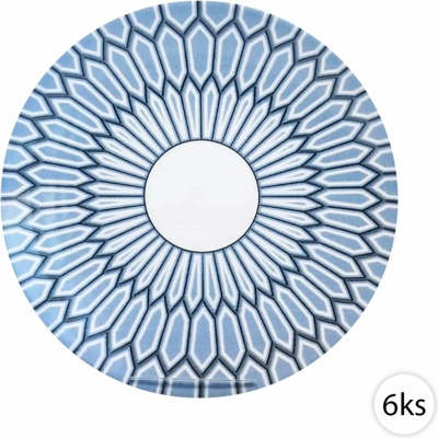 Perfect Home Dezertné keramické taniere 20,5 cm 6 ks 11324