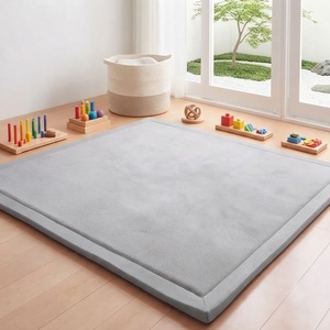 Pepita Голяма постелка за игра 200*220*2cm 25D пяна - Сив (KF-CNP222G)