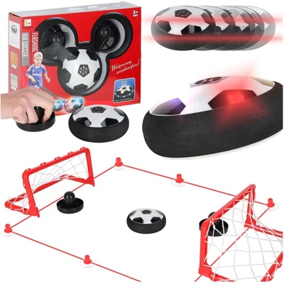 KIK Svítící stolní míč Hoverball + branky KX5141