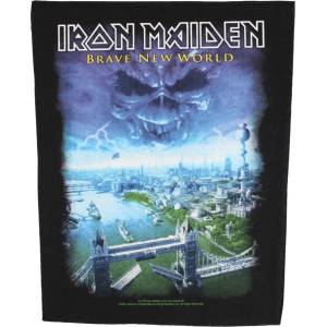 RAZAMATAZ Голям пластир Iron Maiden - Прекрасният нов свят - RAZAMATAZ - BP1110