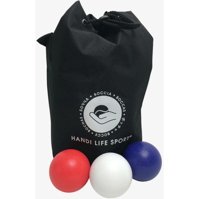 HANDILIFE Sada boccia outdoor 12 koulí modré a červené
