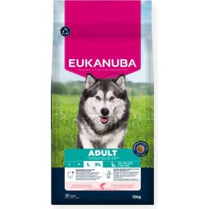 EUKANUBA Life Care Adult L/XL суха храна за кучета - сьомга, ечемик 12 кг